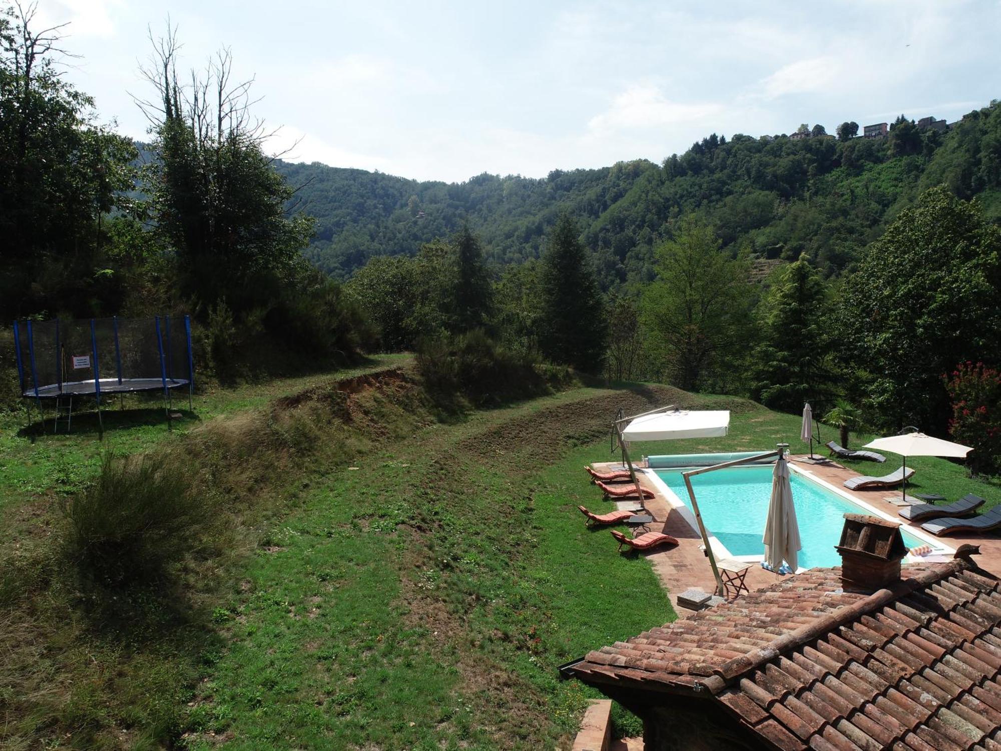 Casa Bachella Villa Bagni di Lucca Exteriör bild