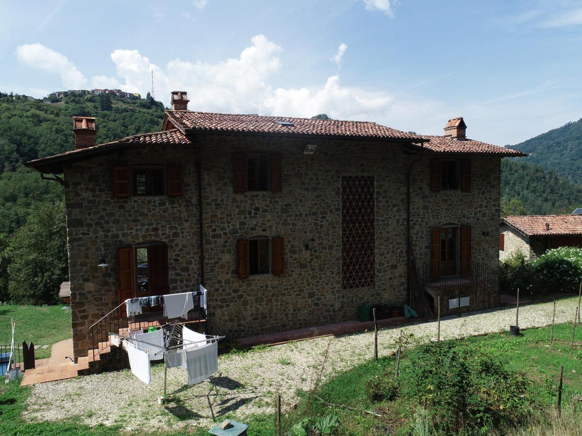 Casa Bachella Villa Bagni di Lucca Exteriör bild